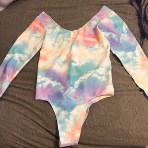 Cloudy Long Sleeve Bodysuit